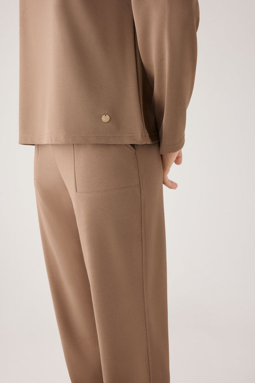 70749 - MAGLIONE A COLLO ALTO IN PIQUE'