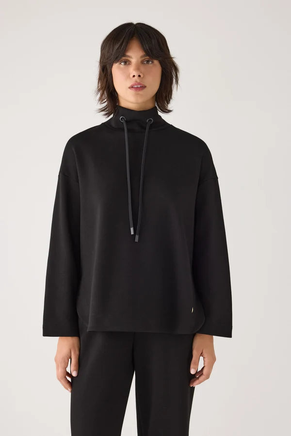 70753 - MAGLIONE A COLLO ALTO CON LACCI