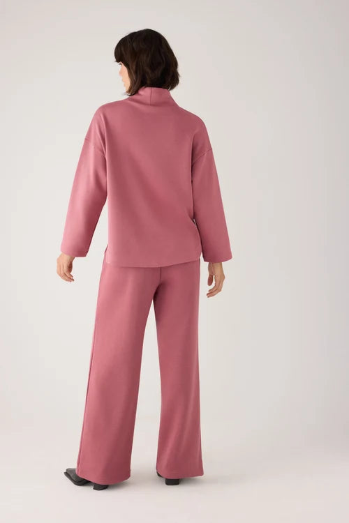 70753 - MAGLIONE A COLLO ALTO CON LACCI