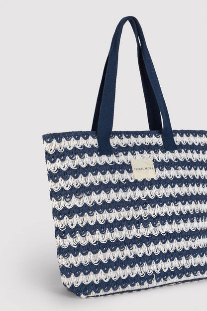 86294 - BORSA DA SPIAGGIA A RIGHE