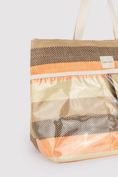 86299 - BORSA DA SPIAGGIA E CUSCINO COORDINATI