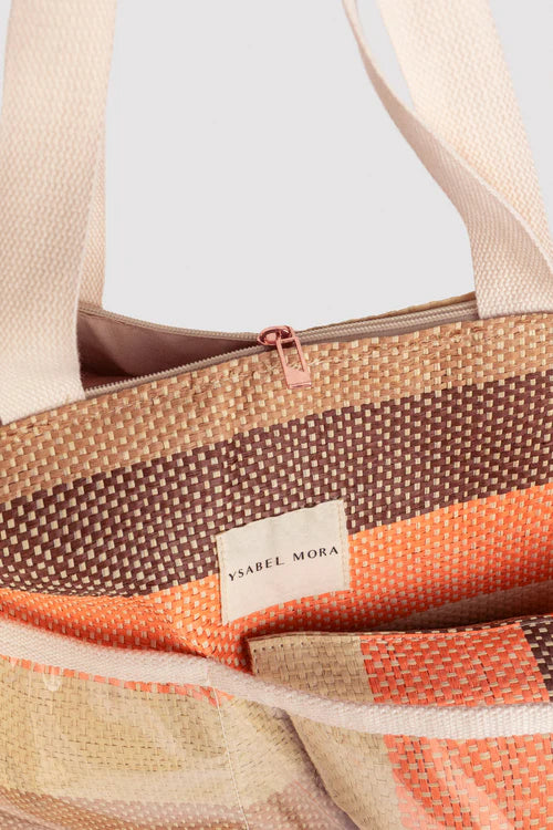 86299 - BORSA DA SPIAGGIA E CUSCINO COORDINATI