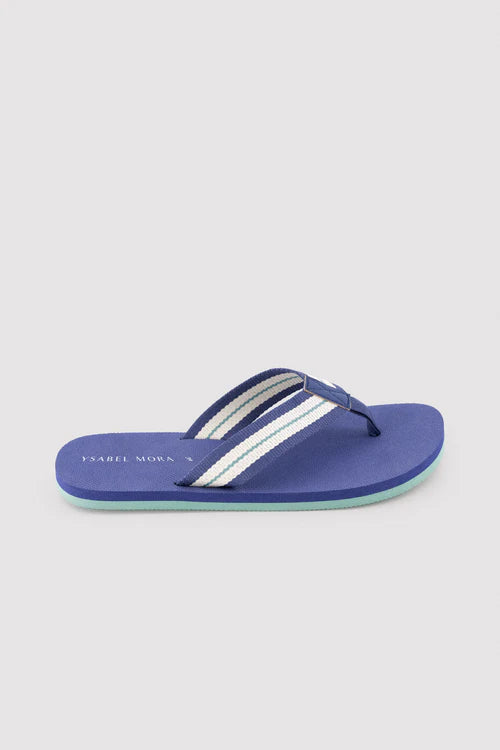 90541 - INFRADITO DA UOMO CON STRISCE BLU A CONTRASTO