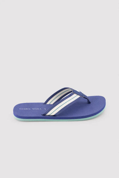 90541 - INFRADITO DA UOMO CON STRISCE BLU A CONTRASTO
