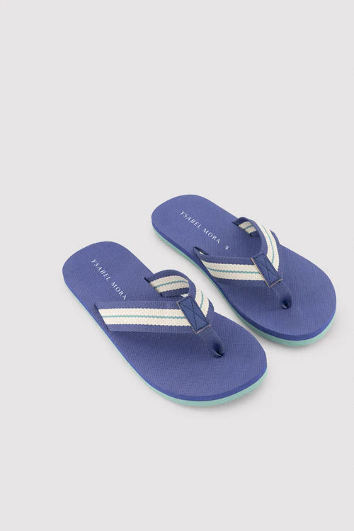 90541 - INFRADITO DA UOMO CON STRISCE BLU A CONTRASTO