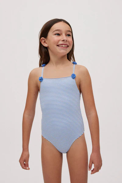 95132 - COSTUME INTERO BIMBA A RIGHE