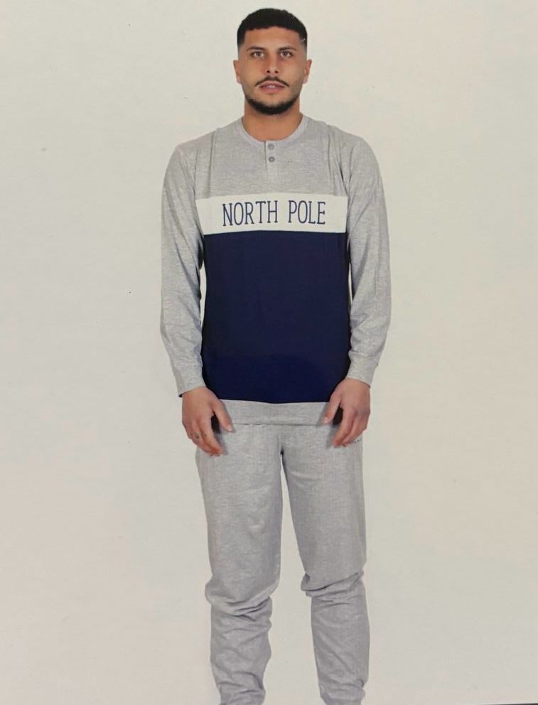 PLU31 - PIGIAMA UOMO NORTH POLE