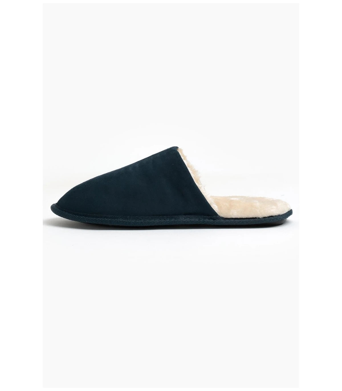 69045 - PANTOFOLE UOMO CON PELLICCIA