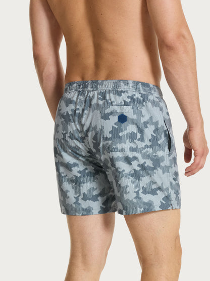 U825EB - BOXER MARE UOMO RAGNO