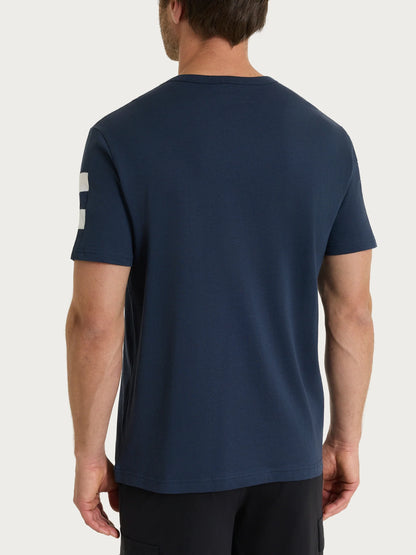 UA34T7 - T-SHIRT UOMO BEACH CON TASCHINO