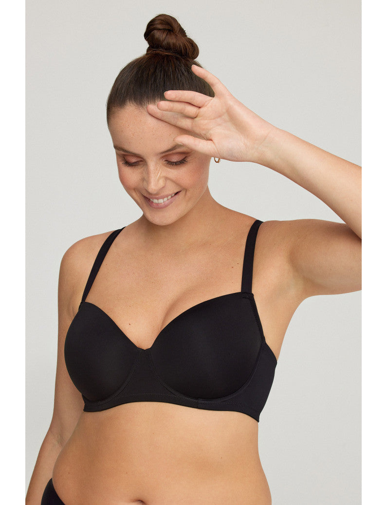 W1821 - REGGISENO CON COPPA SOTTILE IMBOTTITA E FERRETTO