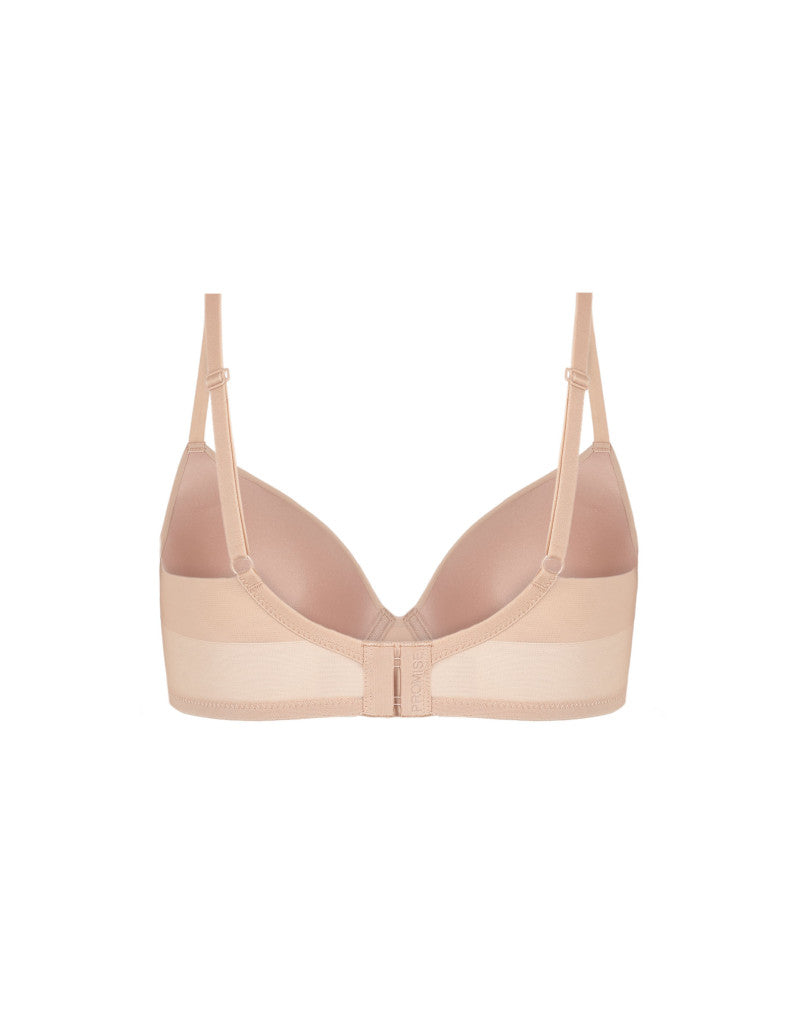 W1831 - REGGISENO IMBOTTITO CON FERRETTO E FIANCHI IN TULLE CONTENITIVO TAGLIO LASER