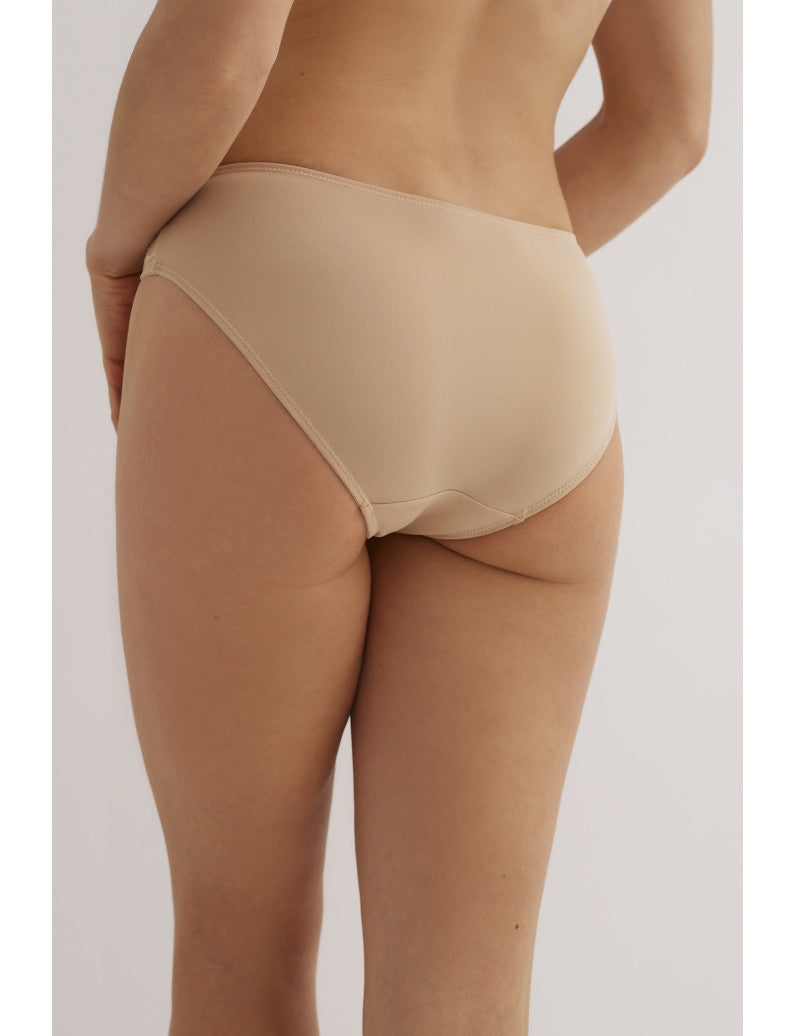 W1882 - SLIP BIKINI IN MICROFIBRA CON PIZZO