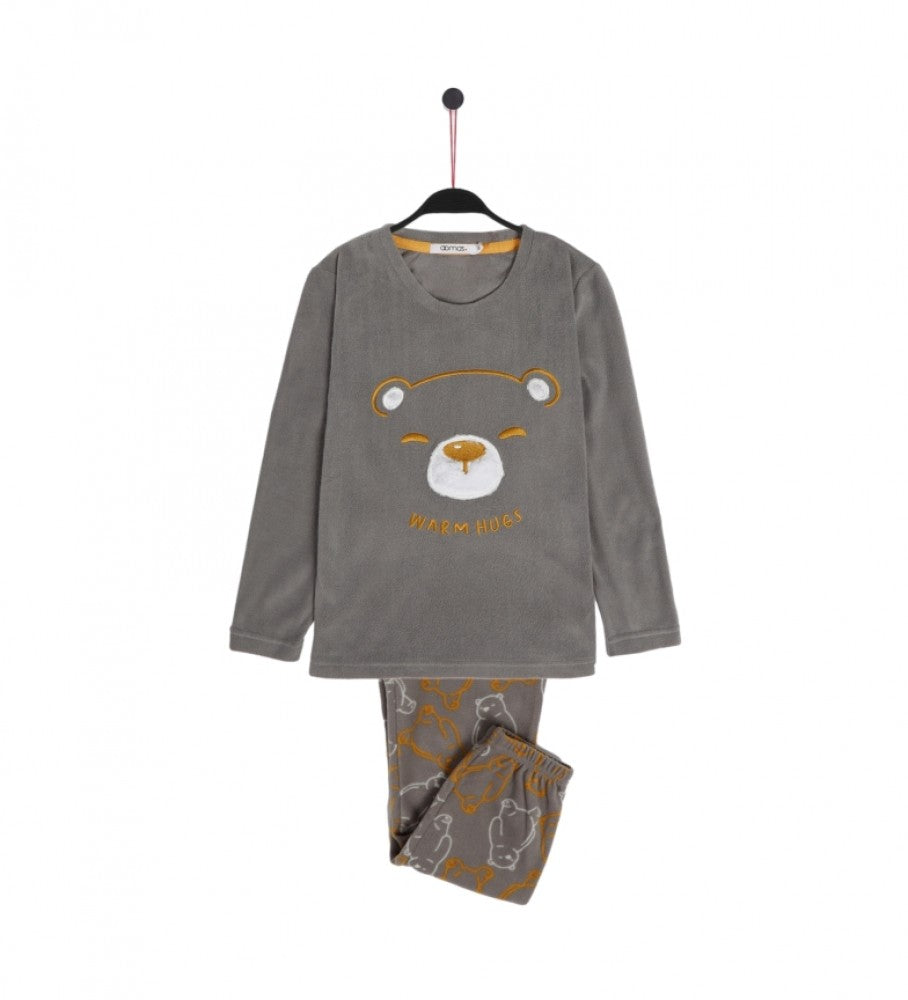 60862 - PIGIAMA BIMBA ORSO IN MICROPILE