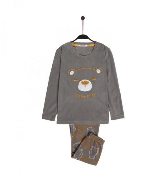 60862 - PIGIAMA BIMBA ORSO IN MICROPILE