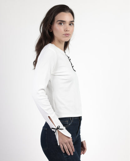 MAGLIA CON FIOCCHETTI ADMAS