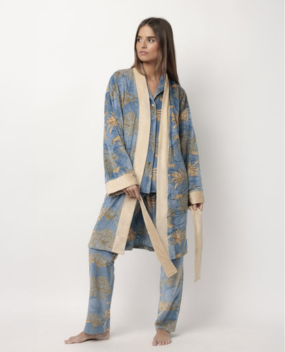 67294 - VESTAGLIA MODELLO KIMONO STILE ORIENTALE
