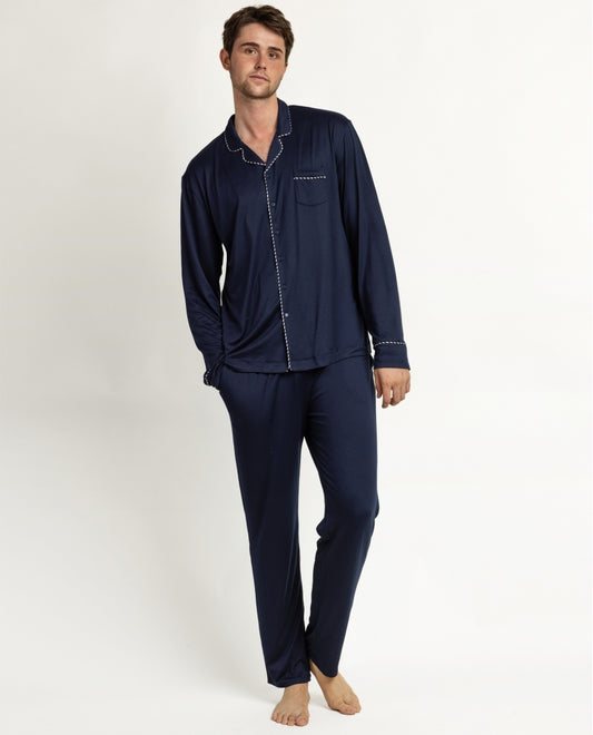 64840 - PIGIAMA ABBOTTONATO UOMO LUXURY