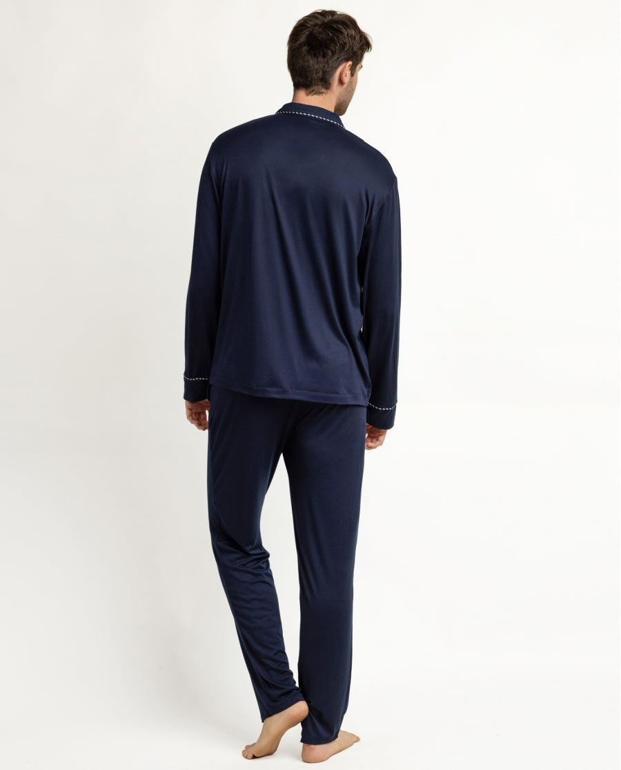 64840 - PIGIAMA ABBOTTONATO UOMO LUXURY