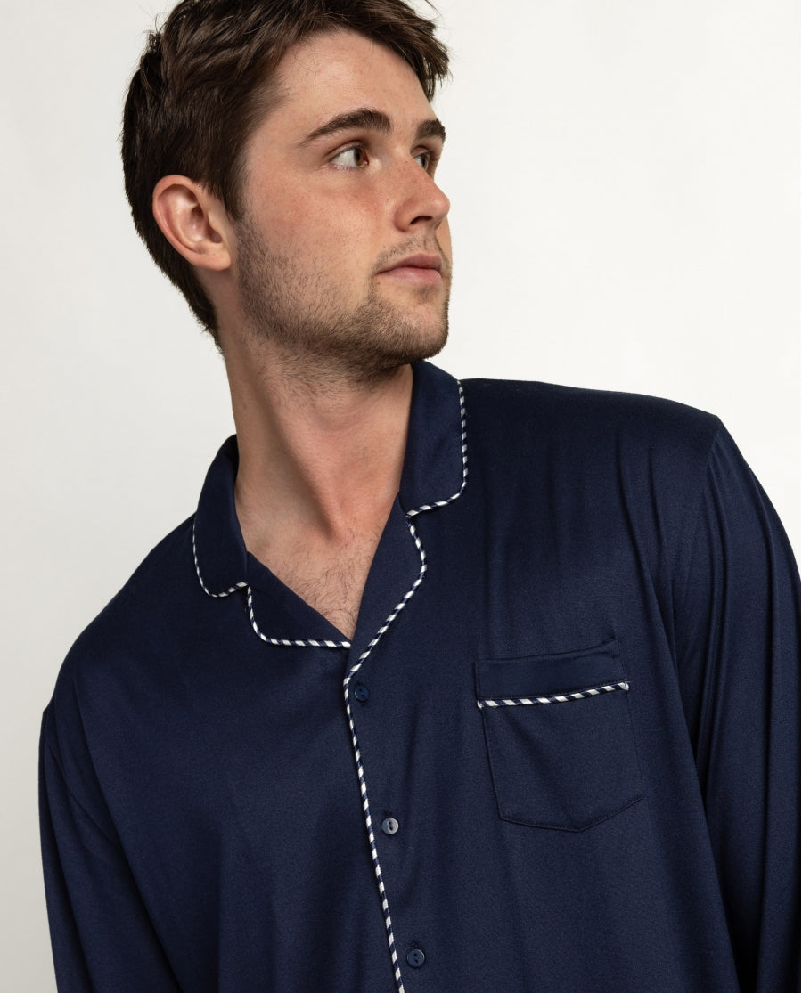 64840 - PIGIAMA ABBOTTONATO UOMO LUXURY