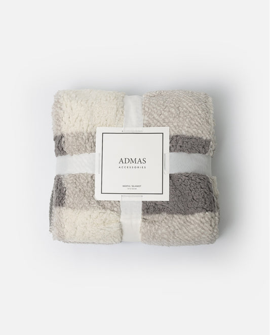 69108 - COPERTA SHERPA A QUADRI