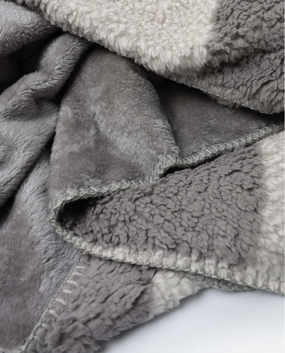 69108 - COPERTA SHERPA A QUADRI