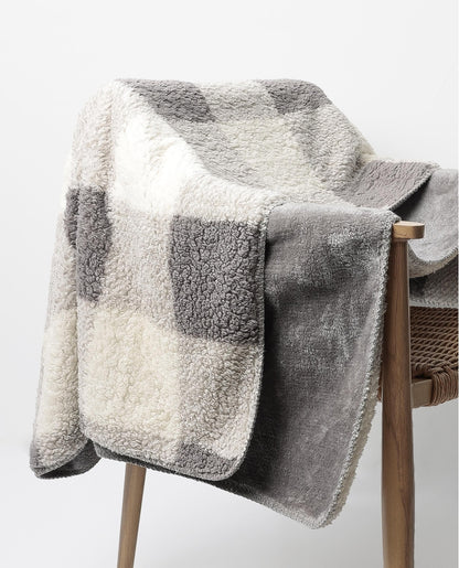 69108 - COPERTA SHERPA A QUADRI