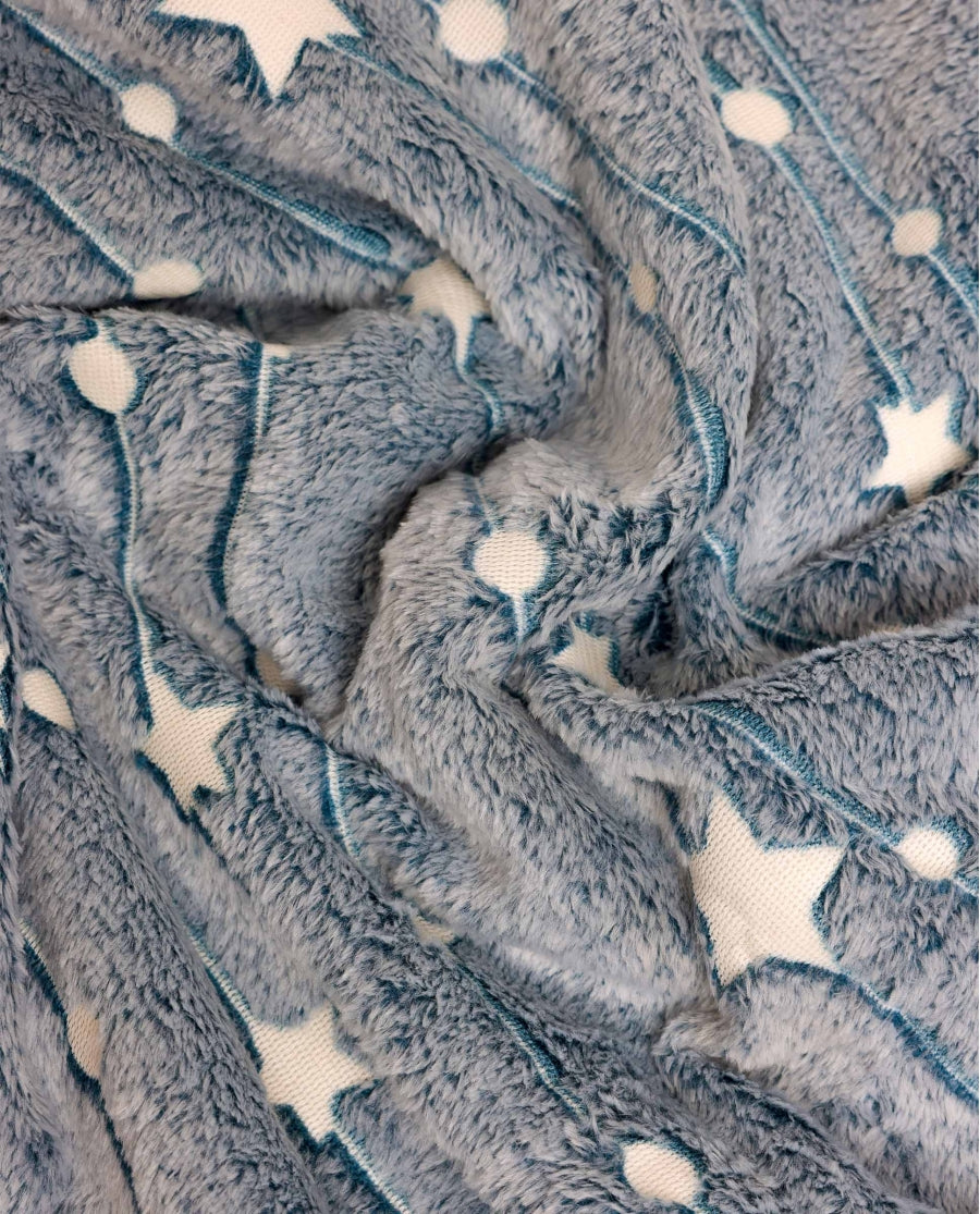 69059 - COPERTA CON STELLE LUMINOSE AL BUIO