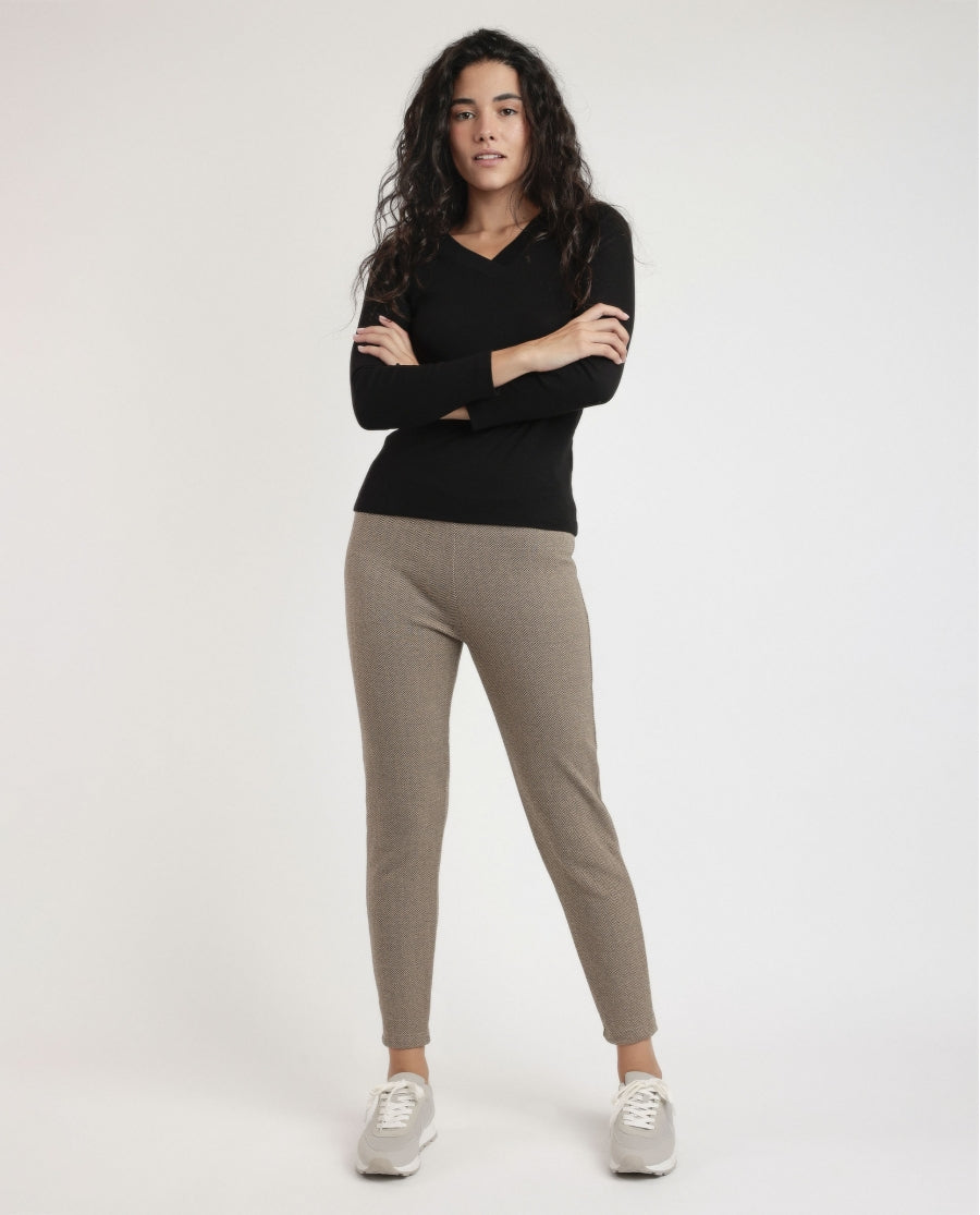 49209 - PANTALONE ELASTICO SPIGATO