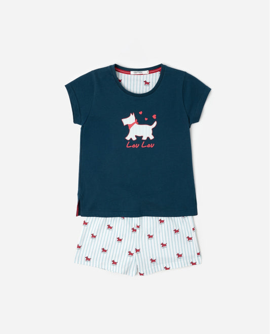 64353 - PIGIAMA BIMBA LOU LOU STRIPES
