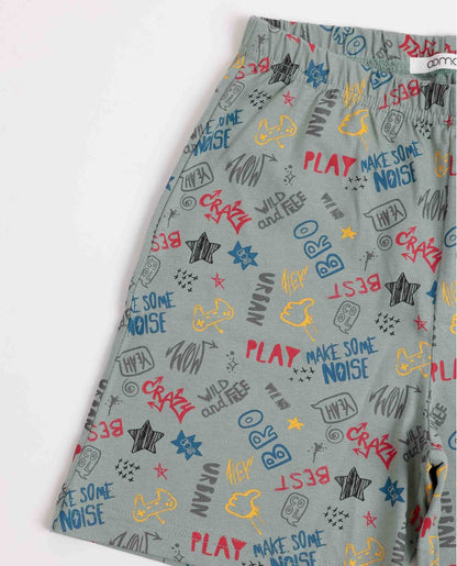 63325 - PIGIAMA BIMBO CORTO SKATE