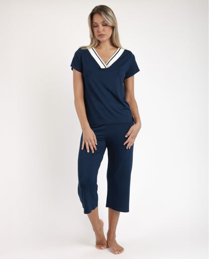 63053 - PIGIAMA PALAZZO 3/4