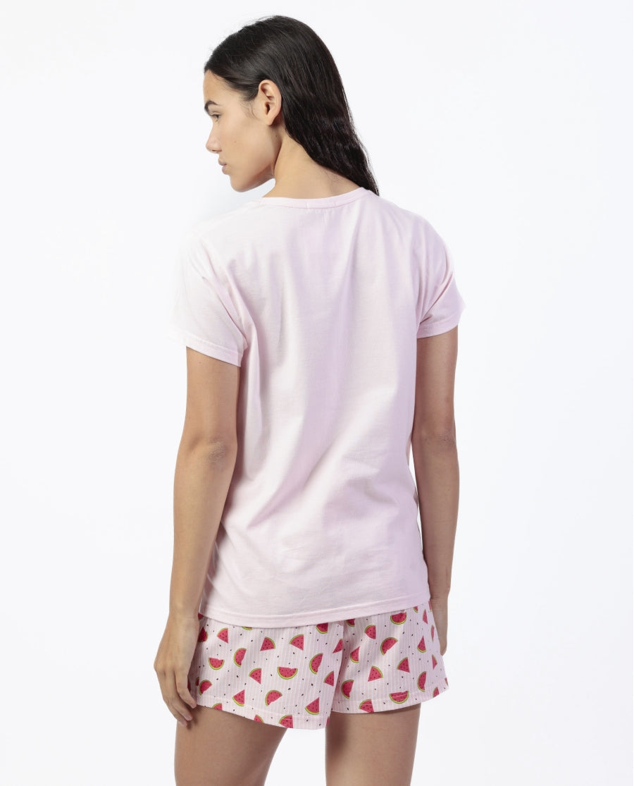 64081 - PIGIAMA MANICA CORTA DONNA WATERMELON