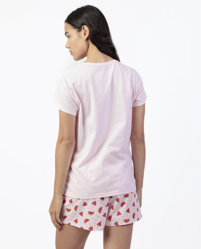 64081 - PIGIAMA MANICA CORTA DONNA WATERMELON