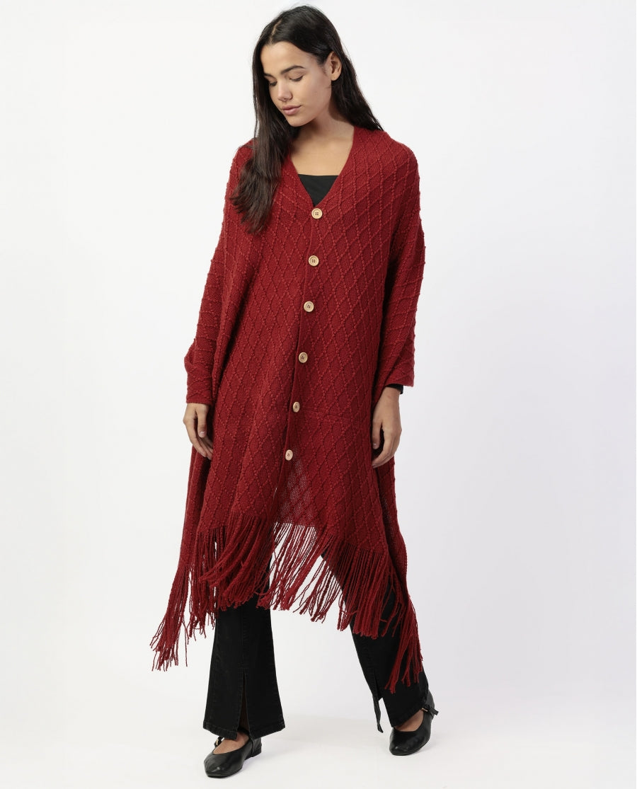 69149 - PONCHO IN MAGLIA