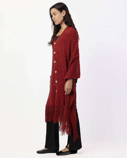 69149 - PONCHO IN MAGLIA