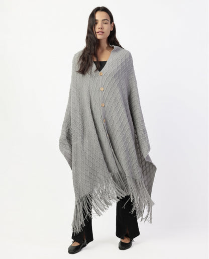 69149 - PONCHO IN MAGLIA