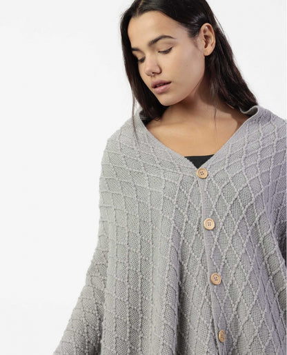 69149 - PONCHO IN MAGLIA
