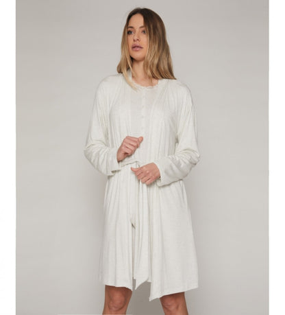 57418 - VESTAGLIA DA NOTTE CON PIZZO