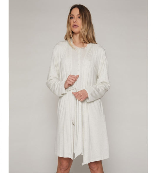 57418 - VESTAGLIA DA NOTTE CON PIZZO