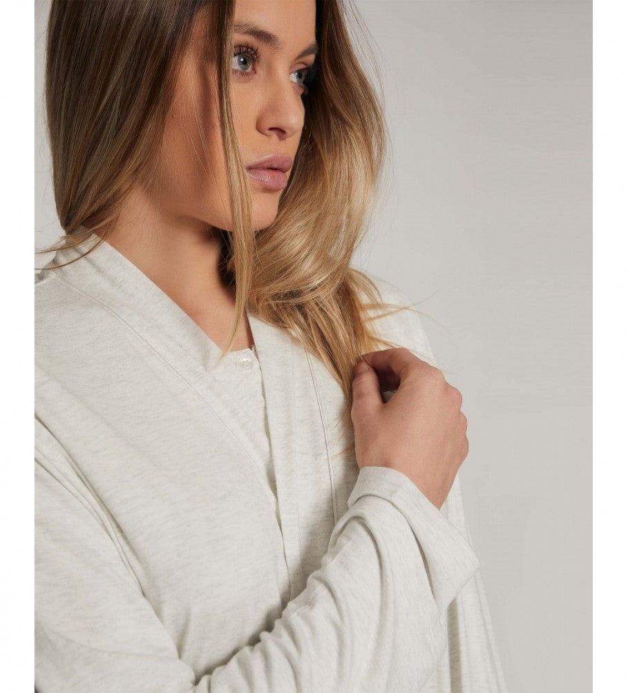 57418 - VESTAGLIA DA NOTTE CON PIZZO