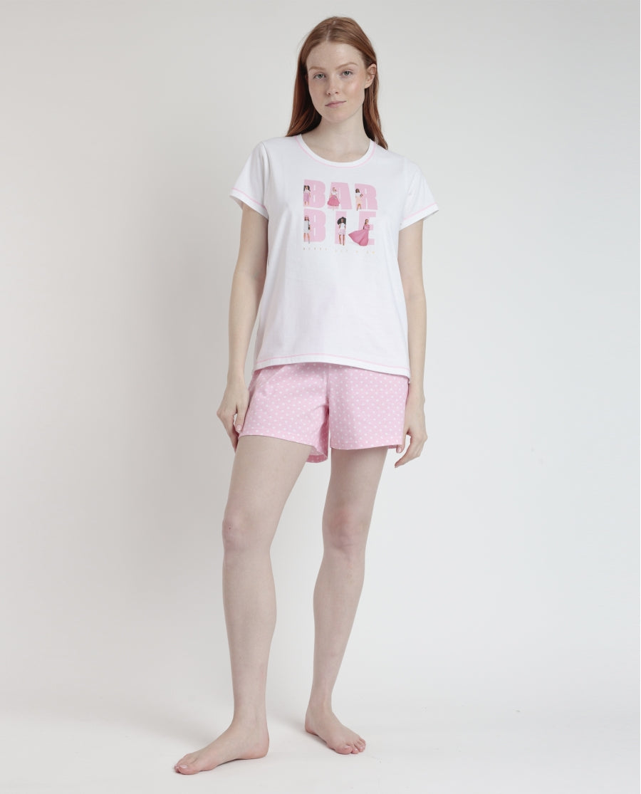 63956 - PIGIAMA DONNA CORTO BARBIE