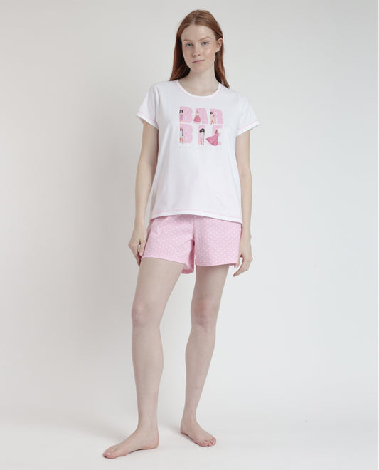 63956 - PIGIAMA DONNA CORTO BARBIE