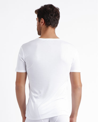 43413 - T-SHIRT MANICA CORTA SCOLLO A V UOMO SOTTOGIACCA