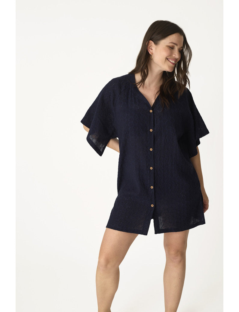 S10457 - KAFTANO COTONE IN CROCHET