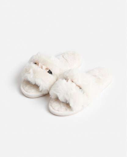 69024 - PANTOFOLE DONNA PELUCHE