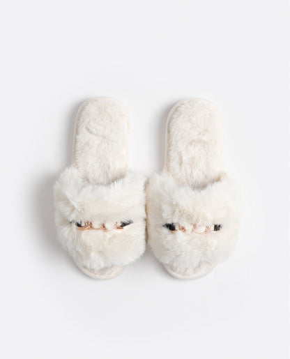 69024 - PANTOFOLE DONNA PELUCHE