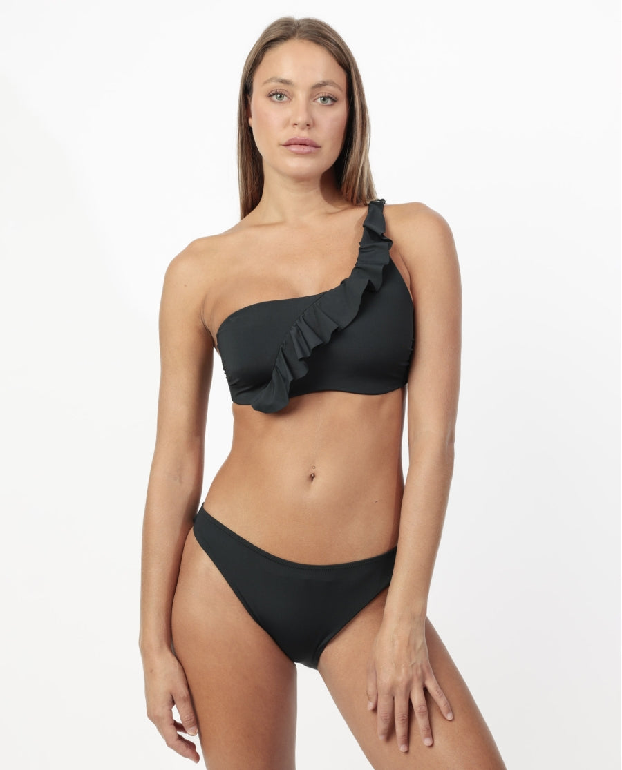 15554 - BIKINI CON VOLANT ROSSO