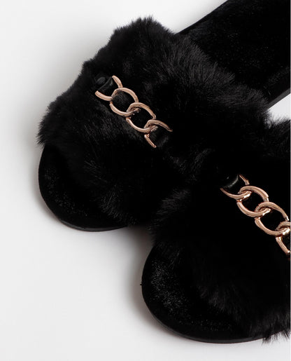 69024 - PANTOFOLE DONNA PELUCHE