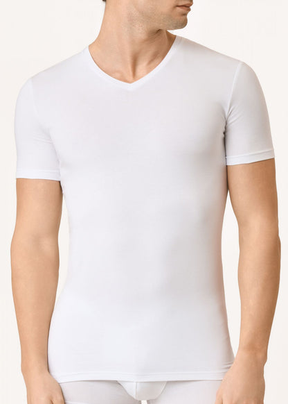 O113IN - T-SHIRT SCOLLO V UOMO